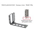 thumbnail image 2 of Vertical GPU Mount Bracket Graphics Card Holder, Video Card VGA Support Rack Metal Support for DIY Computer(B), 2 of 5