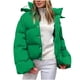 thumbnail image 2 of Pntutb moda mujer Color sólido manga larga a prueba de viento ropa acolchada chaqueta con capucha abrigo Pntutb Pntutb-6232, 2 of 9