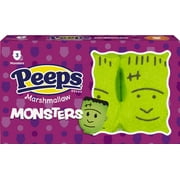 PEEPS Marshmallow Monsters, Halloween Candy - 3 Count (1.5 Ounces)