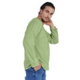 thumbnail image 3 of Atasi KurtaForMen Indiens T-Shirts à Manches Longues Unis Col Rond T-Shirt Ethnique, 3 of 7