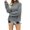 Gray, variant on Vedolay Sweaters for Women Trendy Women's Plus Size Sweaters Casual Long Sleeve Crewneck Knit Pullover Tops,White S