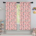thumbnail image 5 of Blackout Kids Curtains,Pink Cow Spotted Pattern Childrens Insulated Curtains Set Of 2,Bedroom Essentials,Toddler Room Decor 42x63in(106x160cm), 5 of 5