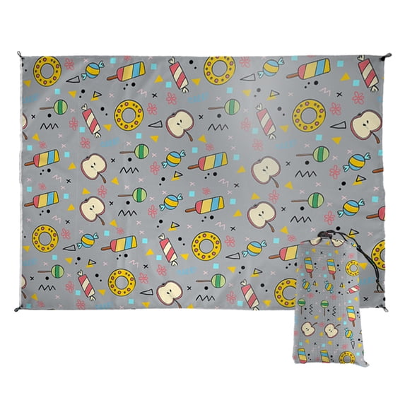Waterproof lightweight picnic blanket portable picnic mat suitable for outdoor travel camping hiking