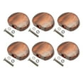 thumbnail image 1 of 6 Unids Café Semicírculo Yuyangstore Clavijas de afinación de guitarra Botones cabezales, 1 of 8