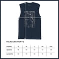 thumbnail image 7 of Freedom Isn't Free Muscle Shirt American Hero Patriotic Soldier DD 214 POW MIA Military Warrior Veterans Day Men's, 7 of 7
