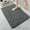 Dark Gray, variant on Memory Foam Bath Mat, Non-Slip, Water Absorbent and Washable, Thick and Soft Bathroom Rug for Shower, Bath, and Indoor Use