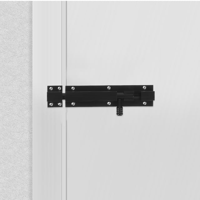 OHOIOLLA Deslizante Negro Para Puerta Hogar Material Resistente Y Seguro Instalación Sencilla