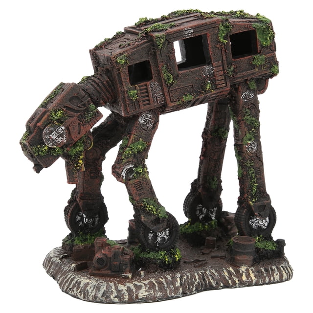 Decoración de pecera para perro, pecera, perro robot, perro robot para pecera, perro robot, adorno de acuario para pecera, muy versátil Jadeshay A