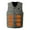 Green, variant on Wrtxtat Men's Heated Vest Button Down V Neck Vest with Pockets One Control 21 Heating Zones Vest Winter Warm Cycling Hunting Vest Big and Tall Green XXL