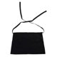 thumbnail image 1 of Durable Unisex Short Waist Apron with Pocket for Chef /Waiter /Waitress (Black), 1 of 3