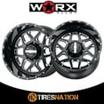 thumbnail image 2 of Worx 815BM Fallout Gloss Black Wheel Rim, 20" x 9" 5 x 150mm 18mm, 815-2950BM+18, 2 of 5