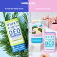 thumbnail image 2 of BRIXY Magnesium Deodorant, Odor Control With Ceramide & Niacinamide For Skin Health, Aluminum Free, Baking Soda Free, EWG VERIFIED, Sensitive Skin Deodorant, Vegan, Plastic Free, Light Scent (2 Pack), 2 of 9