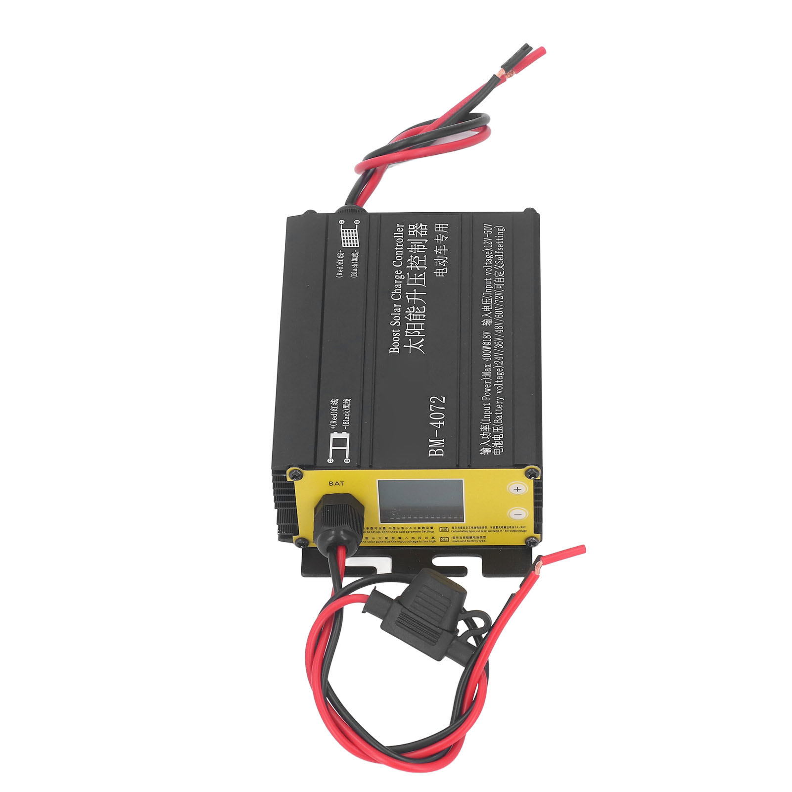Contrôleur De Charge Solaire MPPT 24V-72V Avec Écran LCD - Régulateur Pour Panneaux Solaires Et Batteries Lithium