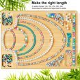 thumbnail image 3 of Bead Board, Beading Jewelry Making Tray Various Sizes  for Necklace Design, 3 of 7