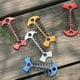 thumbnail image 3 of 10 piezas de clavijas de anclaje ajustables para suelo de tablones, con hebillas para toldos de exterior, clavos fijos para camping, 3 of 5
