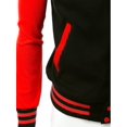 thumbnail image 4 of FashionOutfit Men's Stylish High Quality Fabric Baseball Jacket, 4 of 4