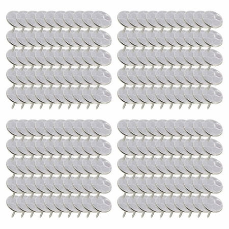 Quinlirra Clearance 100 Pack Reflective Tacks Trail Marking Tacks Glow Tacks Reflective Trail Markers Hunting Reflector Tacks Mark Trail Reflective Thumb Tacks for Hunting Hiking Camping Tree Stand J