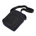 thumbnail image 4 of Bolso de hombro portátil impermeable ajustable bolso de mensajero negro para hombres situación de negocios desplazamientos diarios azul, 4 of 5