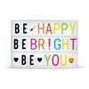 Northpoint 10-LED Home Decor Cinema Light Box with 271 Letters, Characters, Emojis and Symbols, Perfect Gift Item, Multi-Coloured, Wall Mounted Hanging or Tabletop, Battery or USB Powered