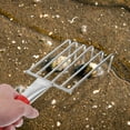 thumbnail image 2 of KAKOWELY Rake Stainless Steel Fishermen Beach Activities 1Pack 12.6x4.1x2In, 2 of 8