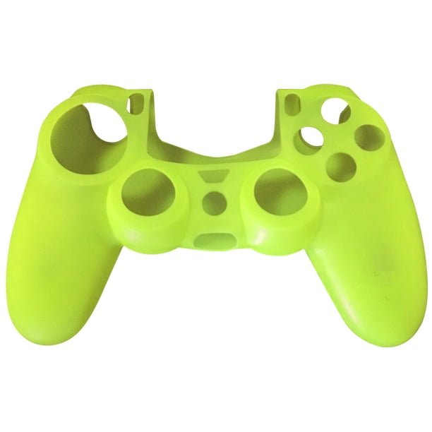 PS4 Controller Skin Grip Cover Case Set Protector de silicona suave Gel Goma Shell Antideslizante Thumb Stick Caps para Playstation 4 Controller Gaming Gamepad Ormromra 2033315-3