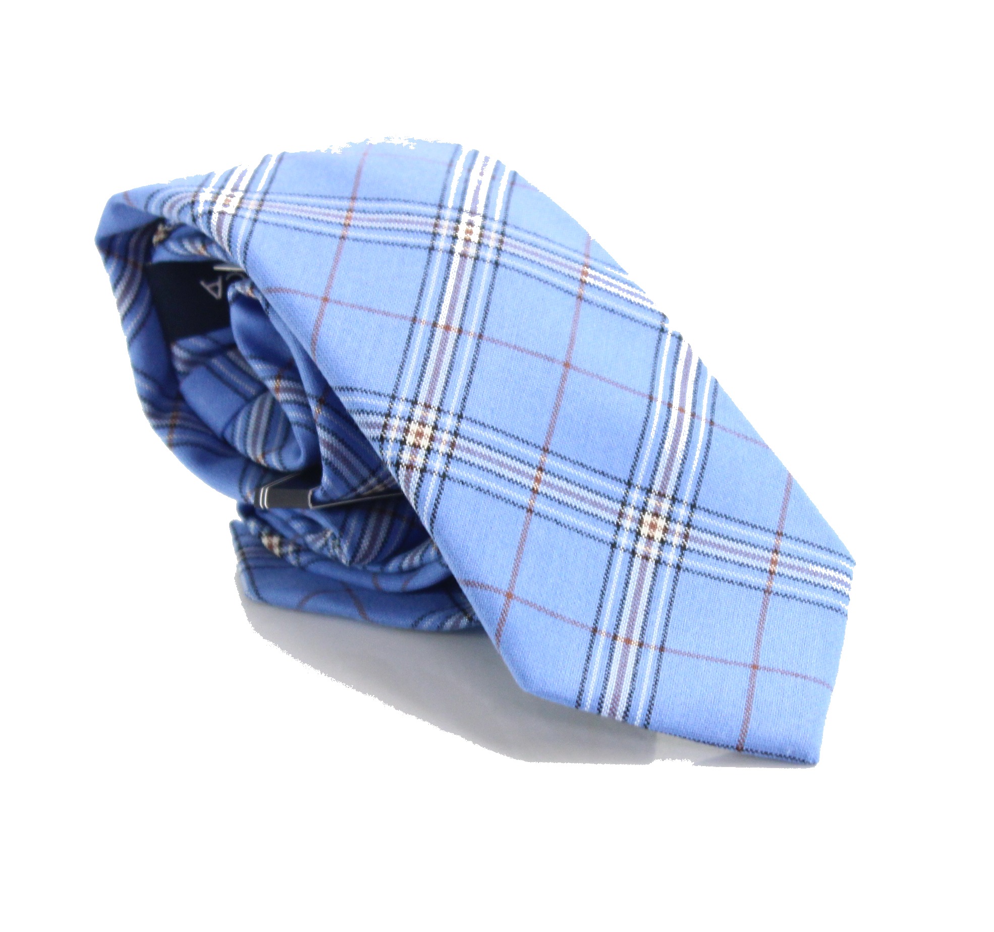 Nautica Ties Men's Light Selset Plaid Classic Neck Tie Accessory Not