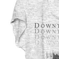 thumbnail image 5 of Downton Abbey Heathered Gray Scoop Neck Junior Women's T-Shirt (XL), 5 of 5