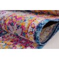 thumbnail image 4 of Florida Cream Blue Traditional Indoor/Outdoor Area Rug 5'2" x 7'5", 4 of 6