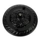 thumbnail image 3 of Black Decor Ceiling Cover Plate Chandelier Plate Hook Ceiling Light Canopy Hook Embossed Pattern Pendant Lighting Accessories, 3 of 4
