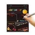 thumbnail image 2 of Voiceine 1Pc First Day of School Board, Back to School Supplies Chalkboard Signs Back to School and Last Day for School Celebrations and Milestones, 25x20cm, 2 of 10