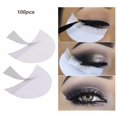 thumbnail image 2 of 100pcs Eyeshadow Stencils Professional Pads Under Eye Eyeshadow Gel Pad Patches for Eyelash Extensions/Lip Makeup, 2 of 6