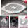 thumbnail image 1 of 4 protectores de drenaje de silicona, colador de fregadero de cocina con ventosa, filtro de cubierta de drenaje de bañera, colador de fregadero de cocina y baño. LingWen 9024715202055, 1 of 1