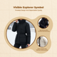 thumbnail image 5 of Abbraccia Parka impermeable mujer, outdoor, capucha negra, invierno, 5 of 6