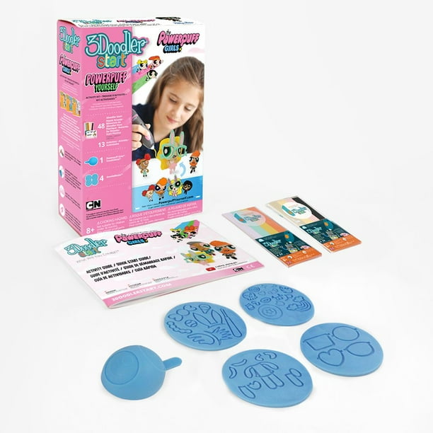 3doodler Start Powerpuff Yourself Licensed Activity Kit 3d Pen Not Included Walmart Com Walmart Com