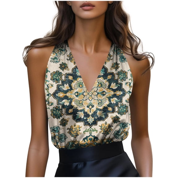 Cilsoka Womens Silk Satin Tank Tops V Neck Casual Cami Sleeveless Camisole Blouses Summer Basic Tank Shirt ,Fashion Tops for Women Trendy