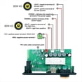 thumbnail image 2 of Placa Amplificadora Decodificadora de Audio Bluetooth 2x80W 160W Amplificador Reproductor de Audio 12V DIY Reproductor de MP3 Módulo de Radio FM para Coche TF USB, 2 of 5