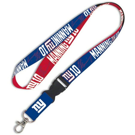 NFL - Eli Manning New York Giants 2-Tone Detachable Lanyard