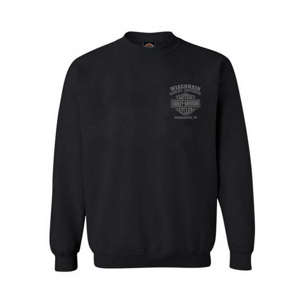 HarleyDavidson Men's Corrosion Willie G Skull Fleece Pullover