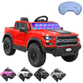 thumbnail image 1 of Camioneta Eléctrica Montable JOYKOO  para Niños 12V Control Remoto Bluetooth Luces Sonidos Apta desde 3 Años - Rojo, 1 of 7