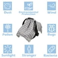 thumbnail image 3 of Cozy Cover 4-in-1 Infant Car Seat Canopy & Nursing Cover, Gray, 3 of 11