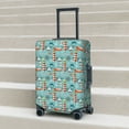 thumbnail image 5 of Yiaed Sea Lighthouse Print Travel Luggage Cover Suitcase Protector Fits 18-32 Inch Luggage Wheel Covers Patterned Elastic Luggage Anti-scratch（No luggage）-Large, 5 of 5