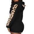 thumbnail image 2 of Gvmfive Women Onesie Pajama Cute Sherpa Romper Fleece Zipper Short Hooded Jumpsuit Sleepwear, 2 of 6