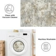 thumbnail image 7 of BERTHMEER Large Area Rugs 8’x10' Clearance for Living Room Bedroom Office Dining Room Farmhouse Gray Modern Rugs Non Slip Washable Brown Abstract Contemporary Throw Rugs, 7 of 7