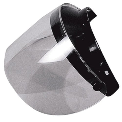 KG OPEN FACE PEAK FLIP SHIELD ANTIFOG CLEAR, Manufacturer: JIN, Manufacturer Part Number: OH-01-AD, Stock Photo - Actual