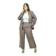 thumbnail image 1 of Conjunto sastre a rayas Roman Fashion /Tallas Extras, 2715 (Cafe) cafe 40, 1 of 5