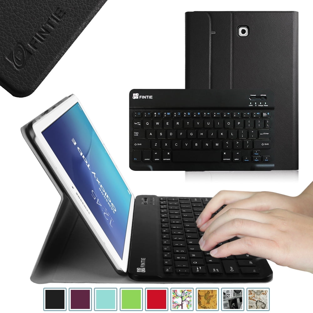 Pink Funda De Cuero Con Desmontable Inal mbrico Bluetooth Teclado Para 