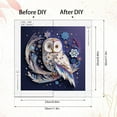 thumbnail image 2 of Simmering Owl Diamond Art Painting Kit, 2 of 8