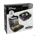 thumbnail image 4 of Uncanny Brands Disney Mickey Mouse and Minnie Mouse Sandwich Maker, 4 of 4