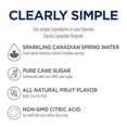 thumbnail image 4 of (Pack Of 6) Clearly Canadian Water Sparkling Mountain Blackberry 44 Fl Oz, 4 of 4
