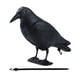 thumbnail image 1 of Adorno de halloween decorativo decoraciones de cuervos artificiales decoraciones de decoración para pájaro para halloweenparty jardín, 1 of 8